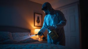 مكافحة البق في المنطقة السادسة مدينة نصر